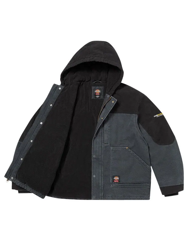Куртка Supreme x Dickies Cordura Hooded Work Jacket — изображение 2 из 3, черный