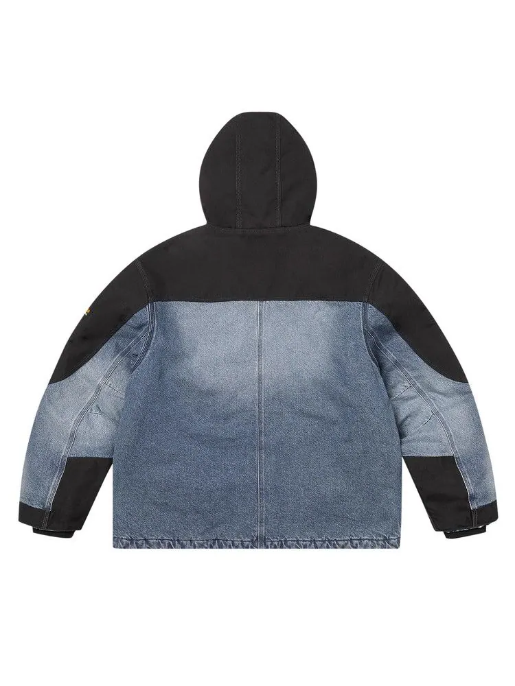 Куртка Supreme x Dickies Cordura Hooded Work Jacket — изображение 3 из 3, джинсовый синий