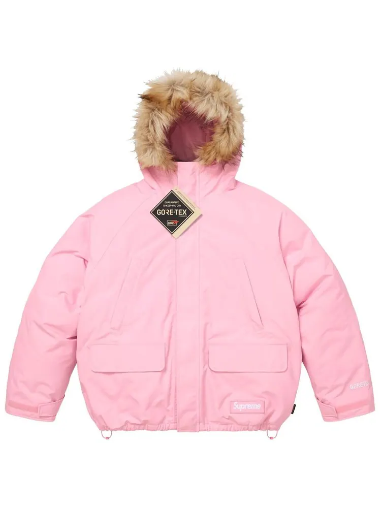 Парка Supreme 2-в-1 из GORE-TEX + двусторонняя пуховая куртка-подкладка 700-Fill — изображение 1 из 2, розовый