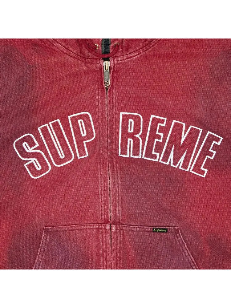 Куртка Supreme Reflective Arc Hooded Work Jacket — изображение 3 из 3, красный
