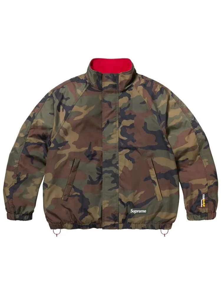 Спортивная куртка Supreme Polartec Reversible Track Jacket — изображение 1 из 2, коричневый
