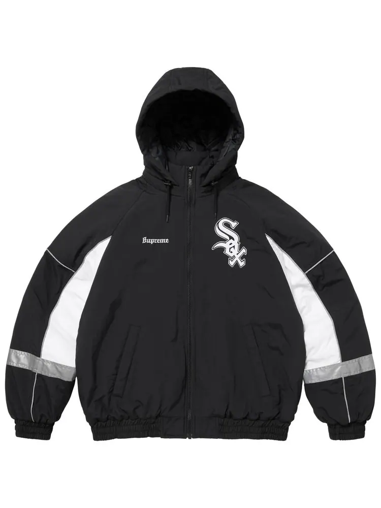 Куртка Supreme x Chicago White Sox Stadium Jacket — изображение 1 из 2, черный