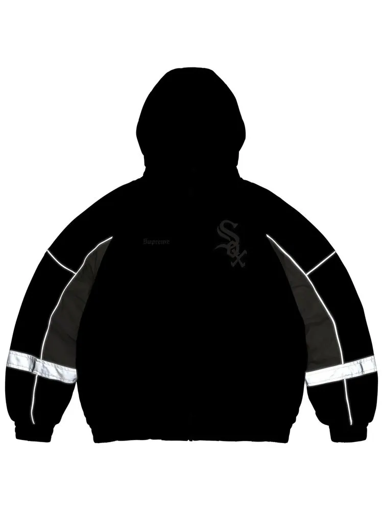 Куртка Supreme x Chicago White Sox Stadium Jacket — изображение 2 из 2, черный