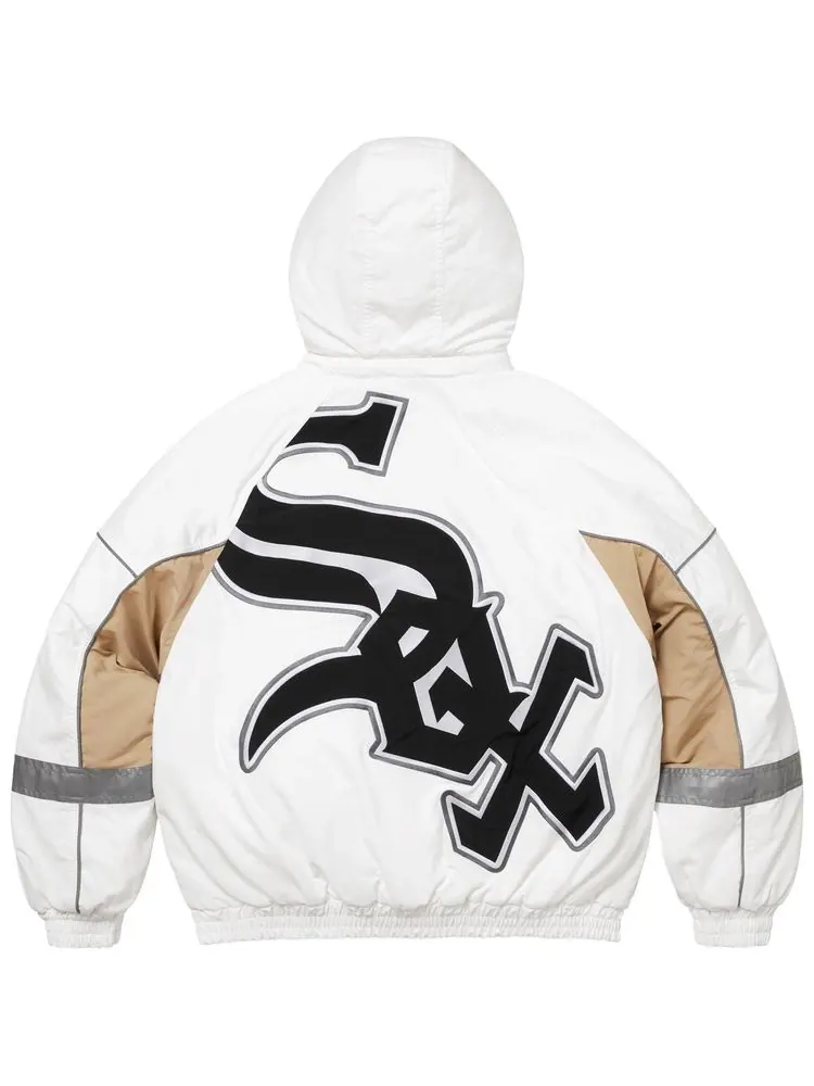 Куртка Supreme x Chicago White Sox Stadium Jacket — изображение 2 из 2, белый
