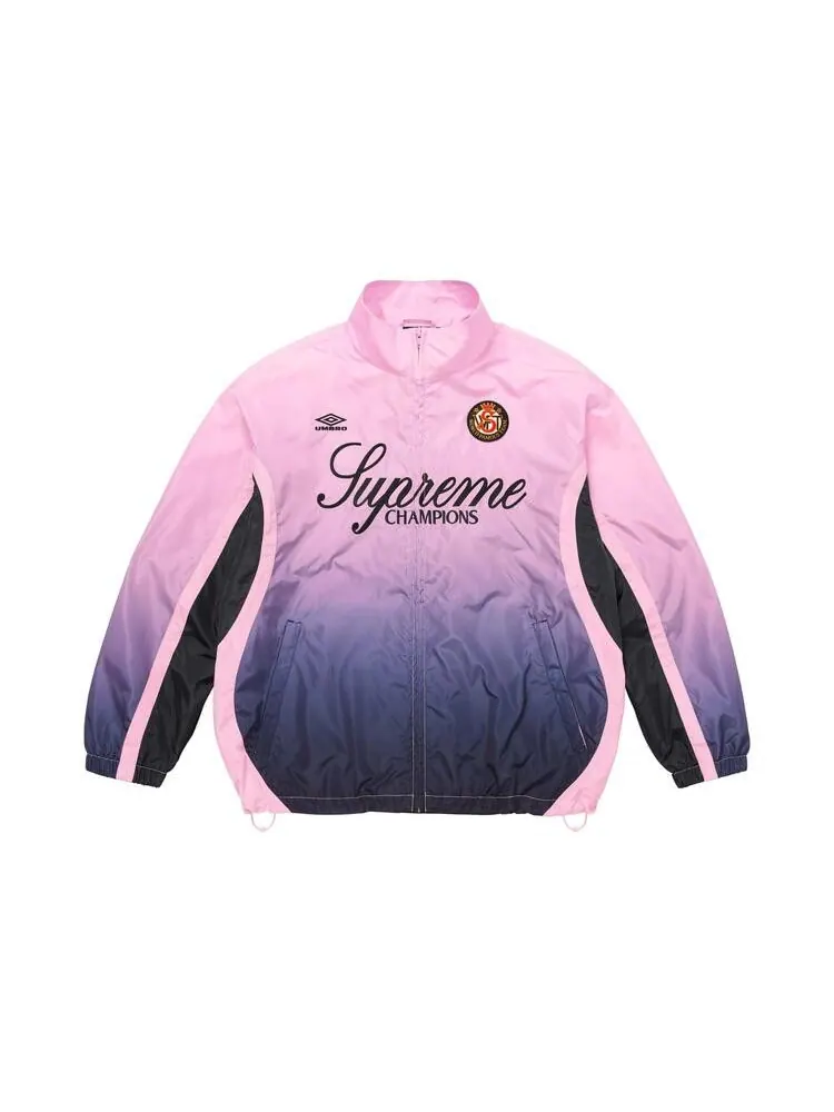 Спортивная куртка Supreme x Umbro Gradient Track Jacket 'Pink' — изображение 1 из 2, розовый