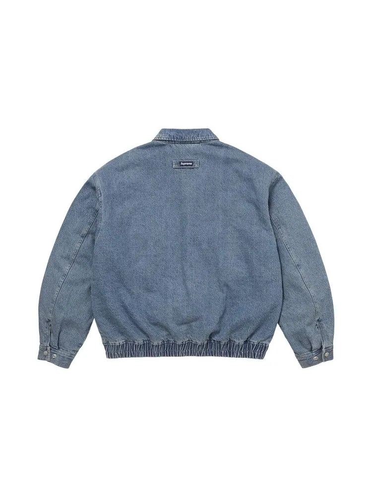 Куртка Supreme Hooded Utility Jacket — изображение 2 из 3, джинсовый синий