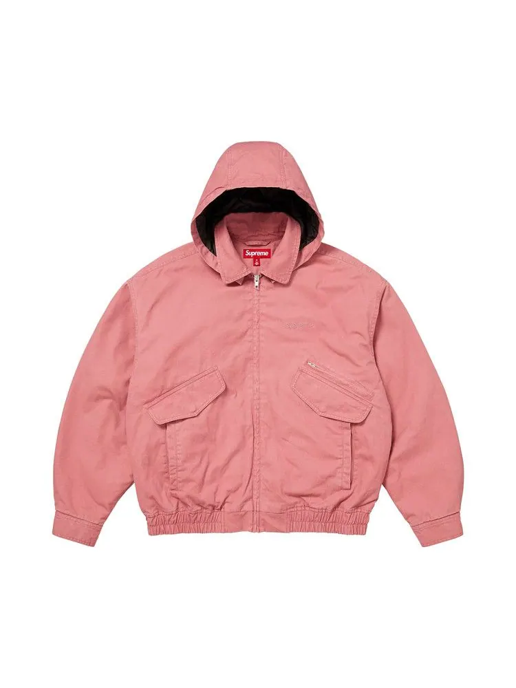 Куртка Supreme Hooded Utility Jacket — изображение 3 из 3, розовый