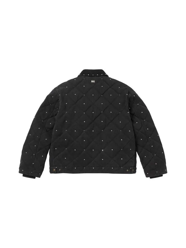 Куртка Supreme x B.B. Simon Quilted Work Jacket — изображение 2 из 2, черный