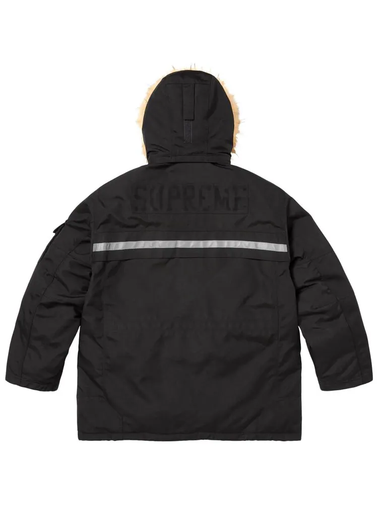 Куртка Supreme Cordura Snorkel Coat — изображение 2 из 2, черный