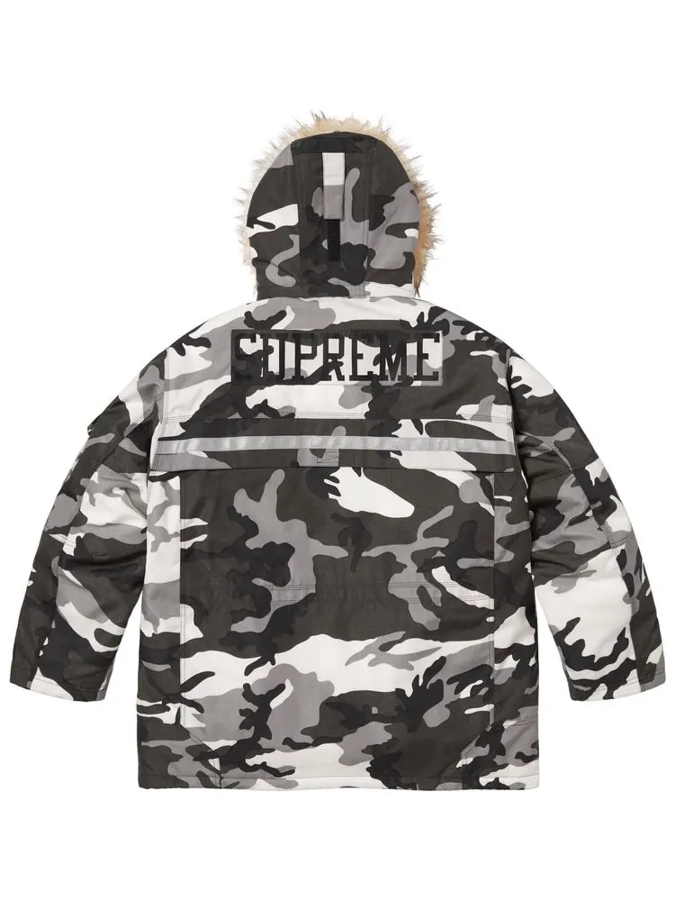 Куртка Supreme Cordura Snorkel Coat — изображение 2 из 2, белый