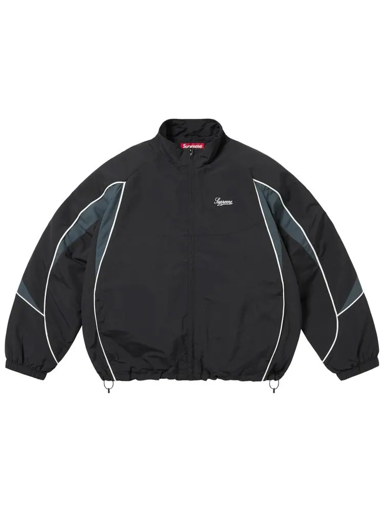 Спортивная куртка Supreme с контрастной окантовкой — изображение 1 из 2, черный