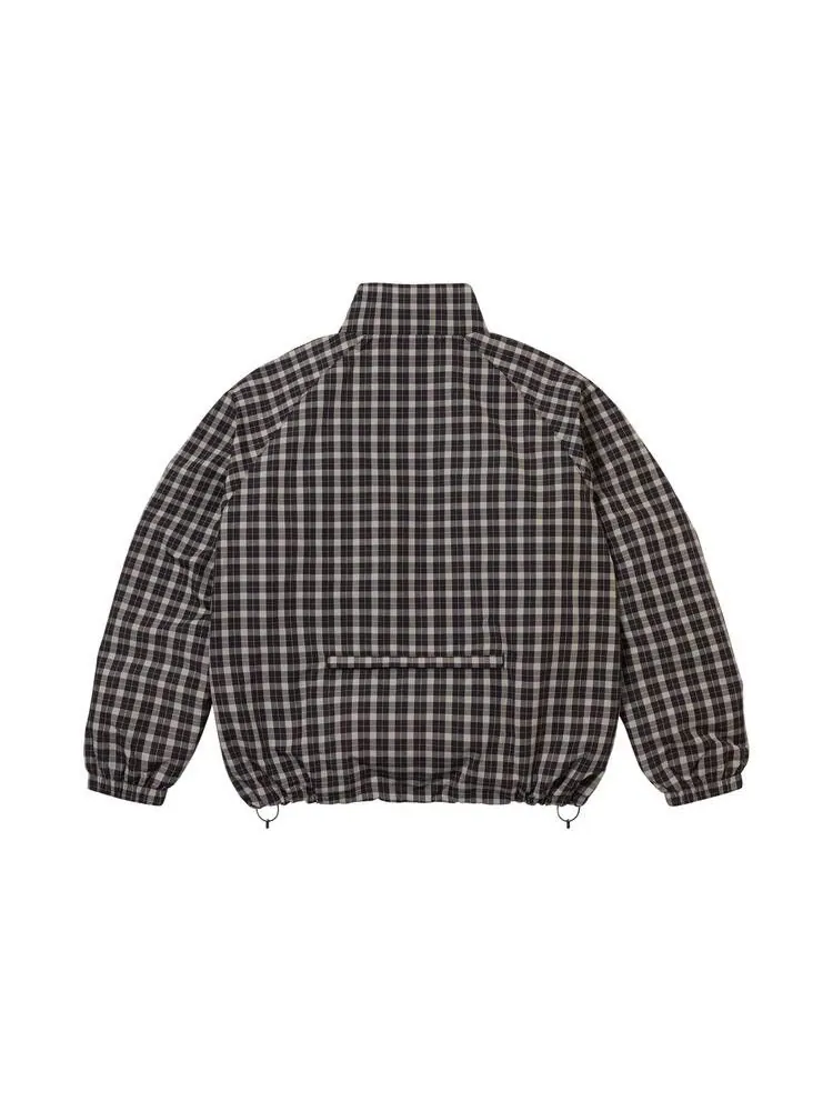 Спортивная куртка Supreme Plaid Track Jacket — изображение 2 из 2, черный