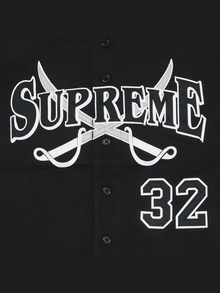 Джерси Supreme Swords Baseball Jersey — изображение 3 из 3, черный