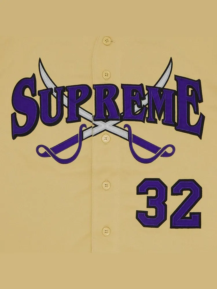 Джерси Supreme Swords Baseball Jersey — изображение 3 из 3, золото