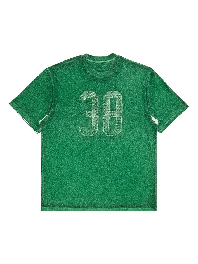 Топ Supreme Overprint Short-Sleeve Top — изображение 2 из 3, зеленый