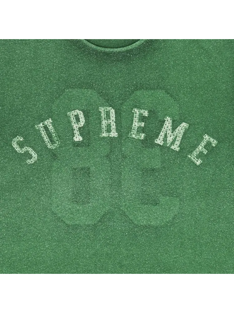 Топ Supreme Overprint Short-Sleeve Top — изображение 3 из 3, зеленый