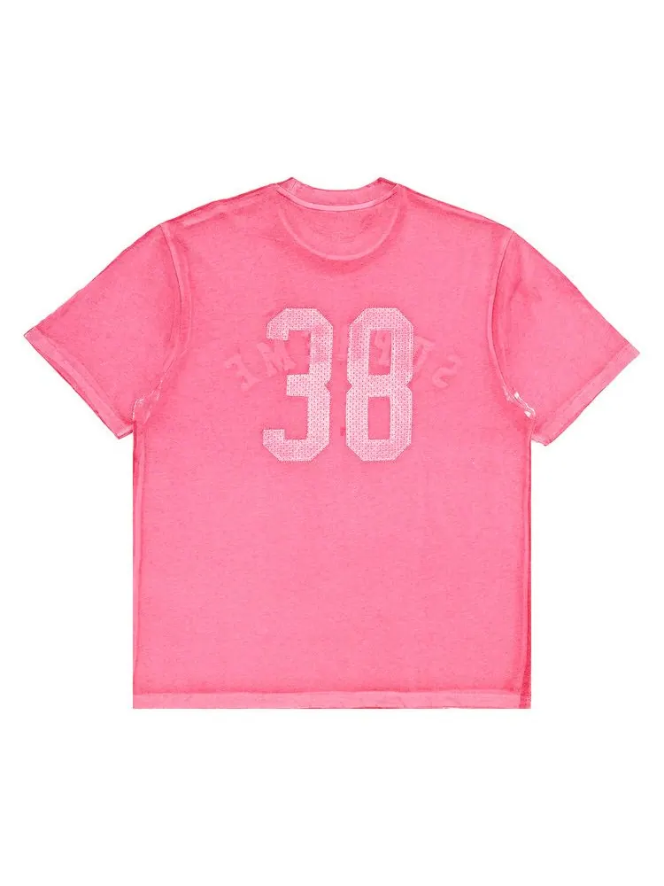 Топ Supreme Overprint Short-Sleeve Top — изображение 2 из 3, маджента