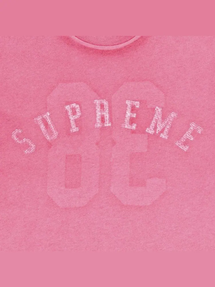 Топ Supreme Overprint Short-Sleeve Top — изображение 3 из 3, маджента