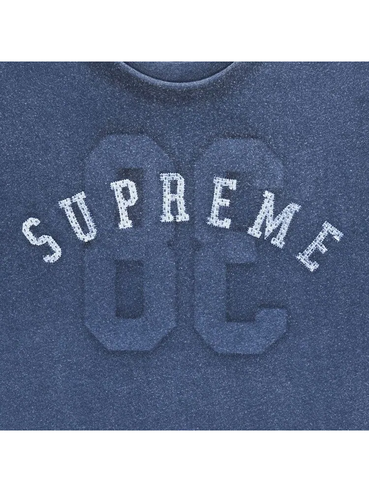Топ Supreme Overprint Short-Sleeve Top — изображение 3 из 3, темно-синий