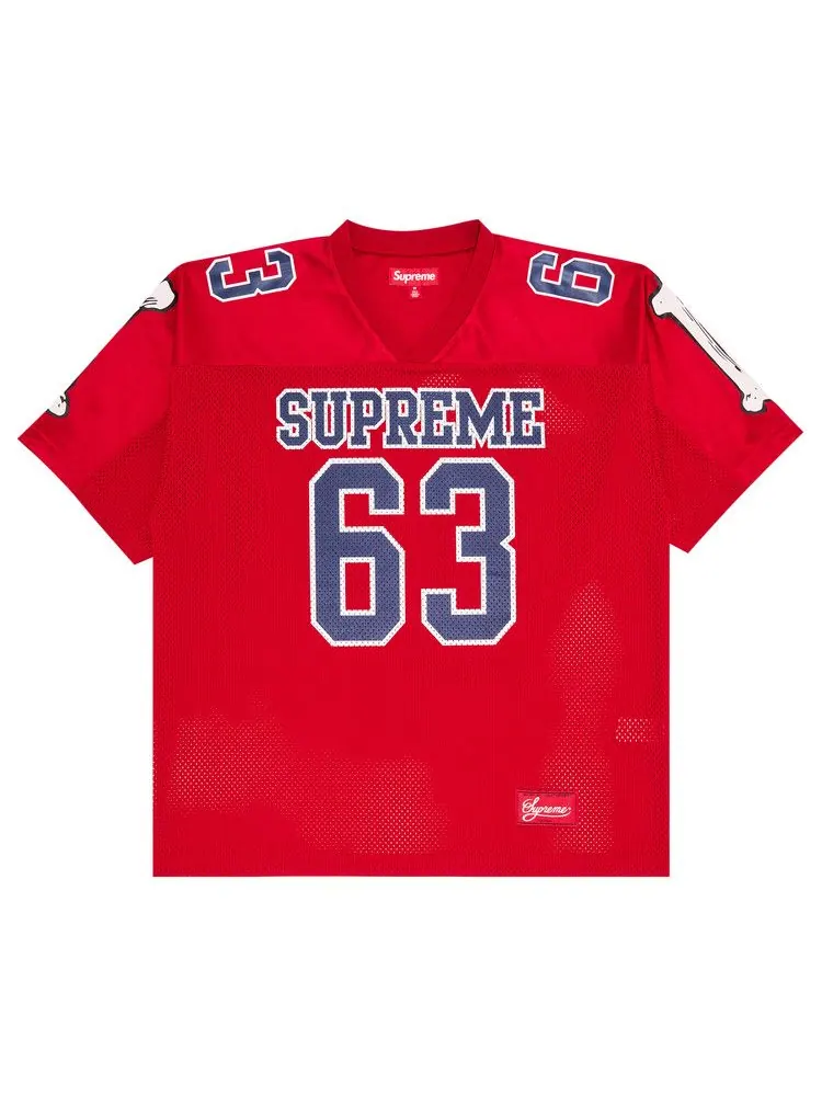Джерси Supreme Bones Football Jersey — изображение 1 из 3, красный