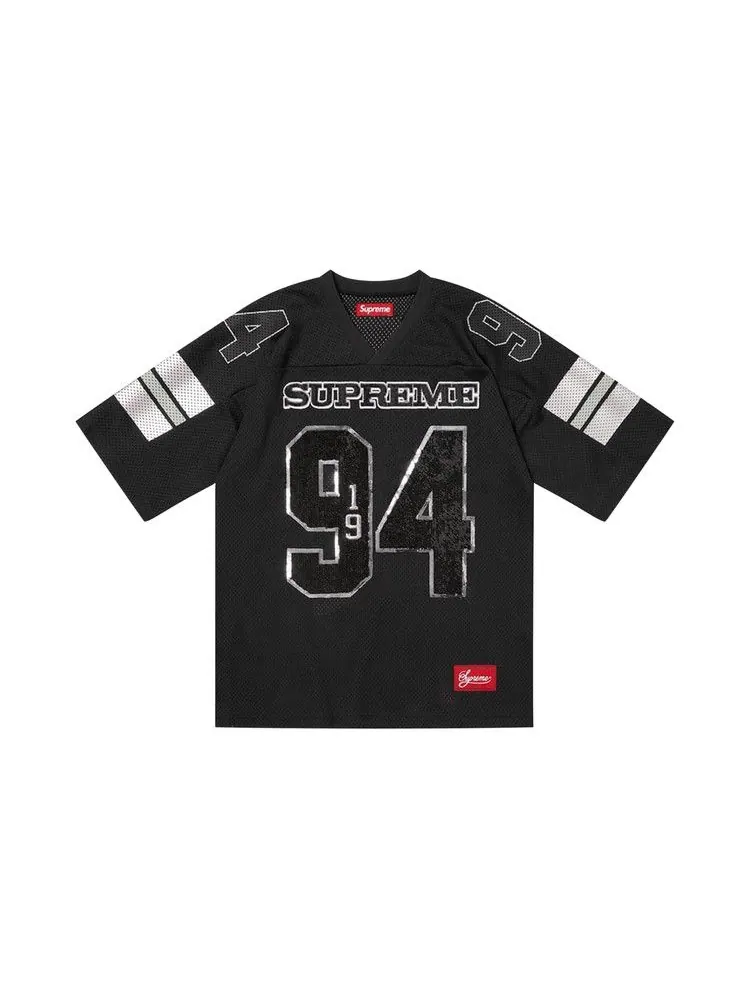 Джерси Supreme Sequin Football Jersey — изображение 1 из 3, черный