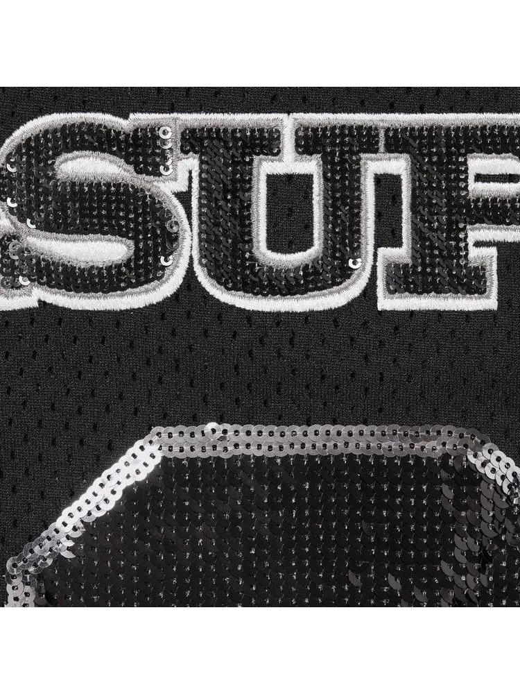 Джерси Supreme Sequin Football Jersey — изображение 3 из 3, черный