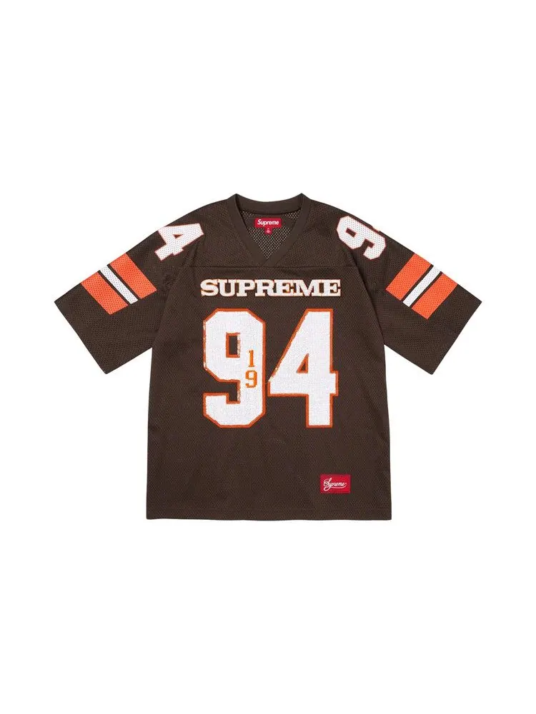 Джерси Supreme Sequin Football Jersey — изображение 1 из 3, коричневый