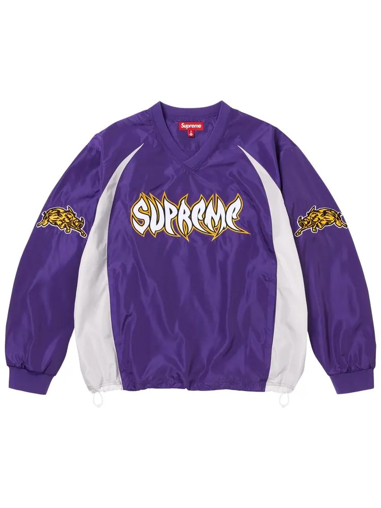 Пуловер Supreme Warthog Warm Up Pullover — изображение 1 из 2, фиолетовый