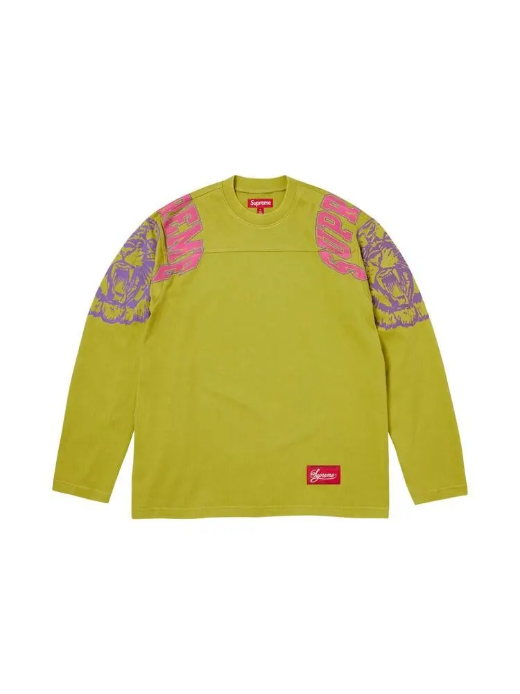 Топ Supreme Mascot Long-Sleeve Football Top — изображение 1 из 2, зеленый