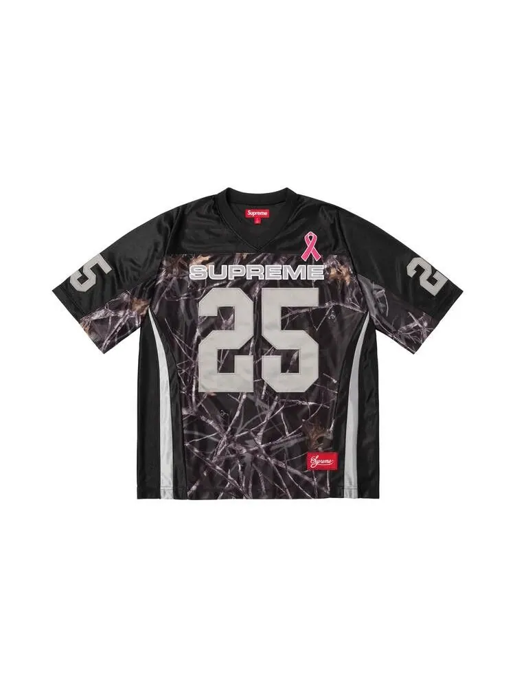 Джерси Supreme Breast Cancer Awareness Football Jersey 'Black' — изображение 1 из 3, черный