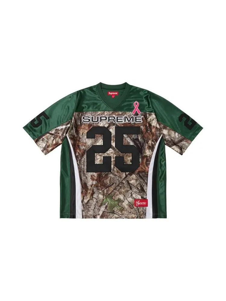 Джерси Supreme Breast Cancer Awareness Football Jersey 'Green' — изображение 1 из 3, зеленый