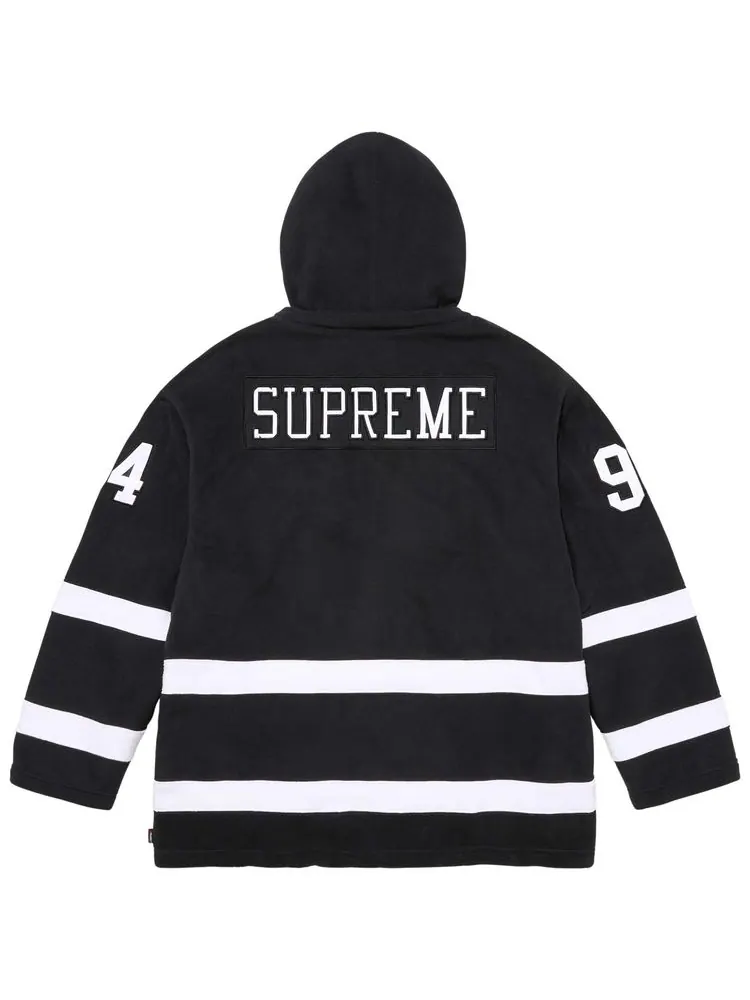 Хоккейная майка Supreme Polartec с капюшоном — изображение 2 из 2, черный