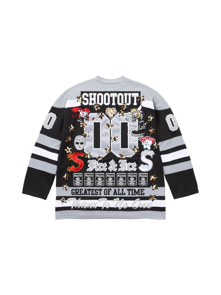 Джерси Supreme Fire & Ice Hockey Jersey — изображение 2 из 3, черный