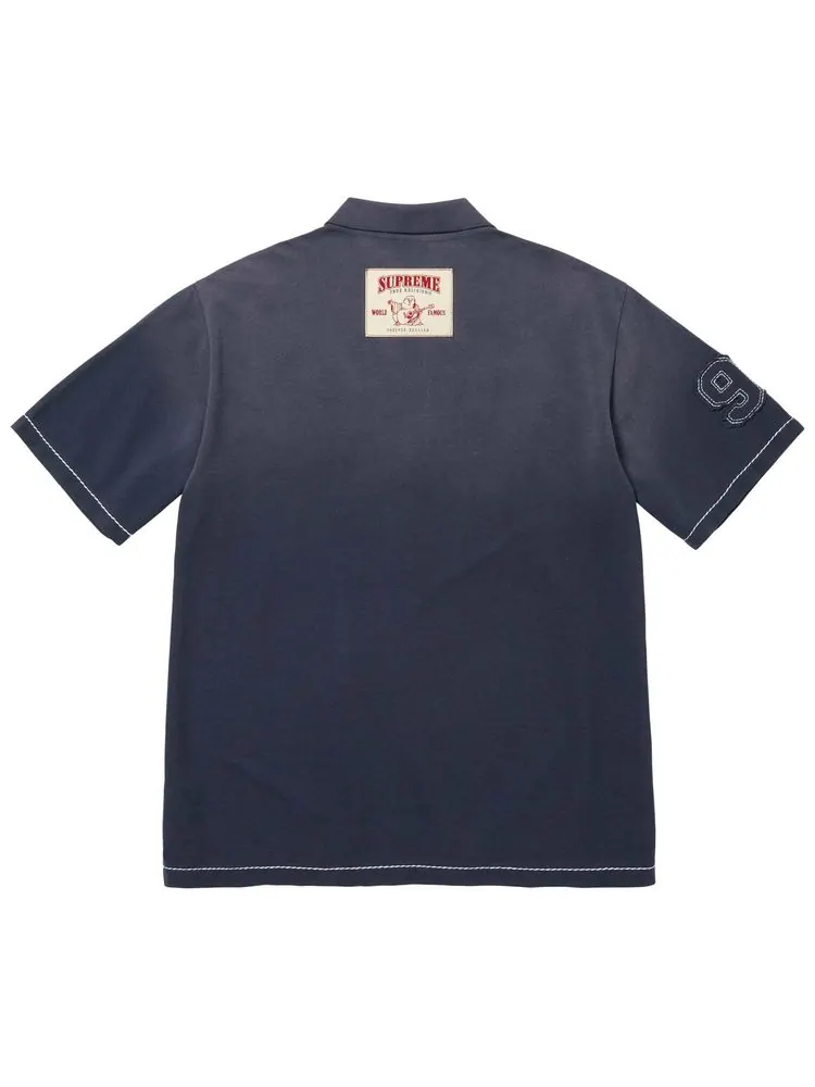 Поло Supreme x True Religion Appliqué — изображение 2 из 2, синий