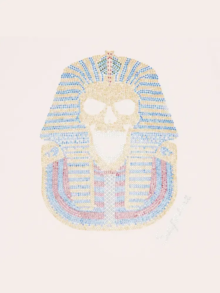 Футболка Supreme King Tut с коротким рукавом — изображение 2 из 2, розовый