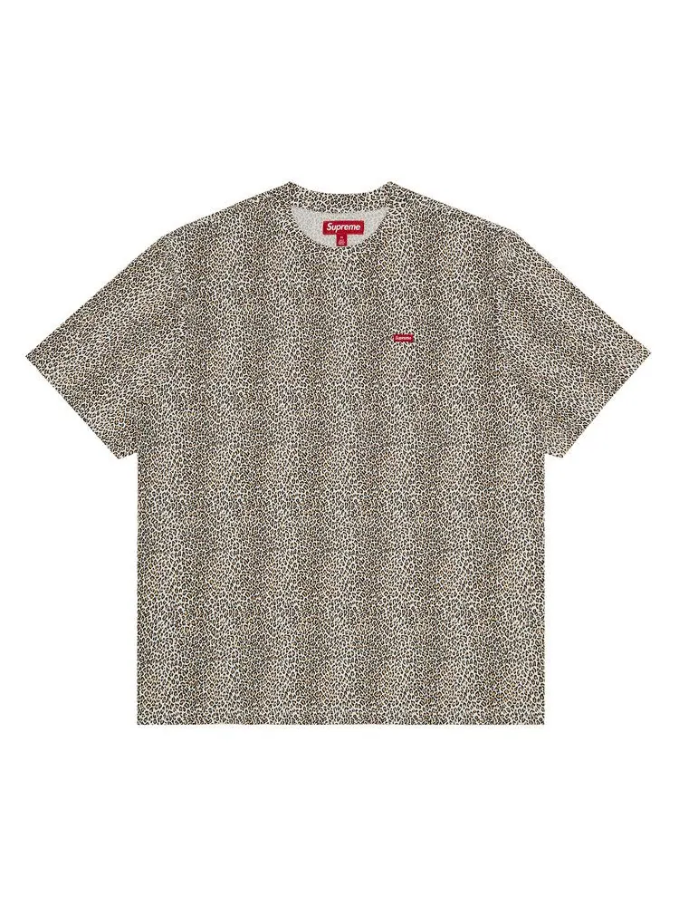 Футболка Supreme Small Box Tee — изображение 1 из 2, леопардовый