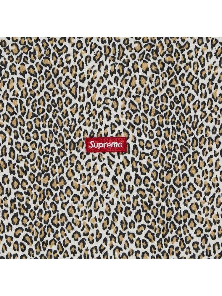 Футболка Supreme Small Box Tee — изображение 2 из 2, леопардовый