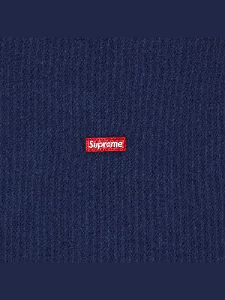 Футболка Supreme Small Box Tee — изображение 2 из 2, темно-синий