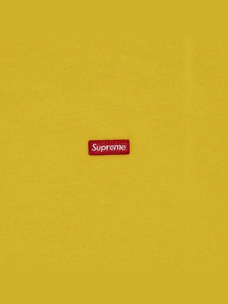 Футболка Supreme Small Box Tee — изображение 2 из 2, желтый