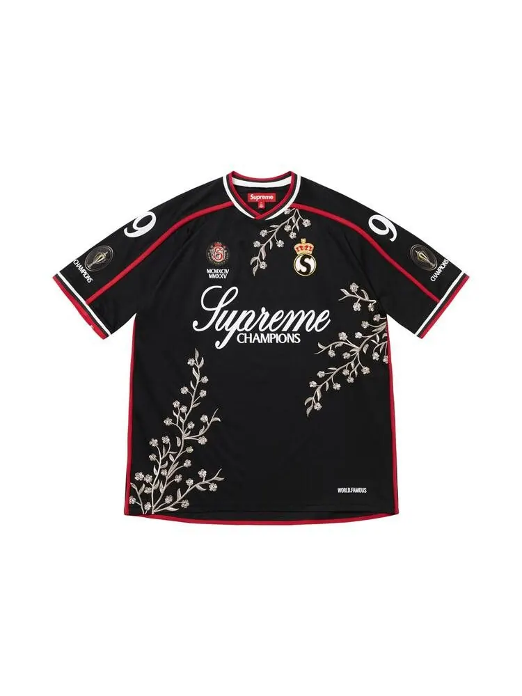 Джерси Supreme Floral Soccer Jersey — изображение 1 из 3, черный