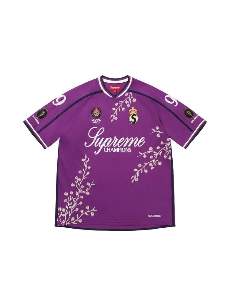 Джерси Supreme Floral Soccer Jersey — изображение 1 из 3, фиолетовый