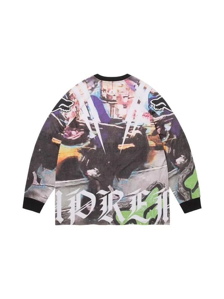 Топ Supreme x Fox Racing Long-Sleeve Top 'Multicolor' — изображение 2 из 2, мульти