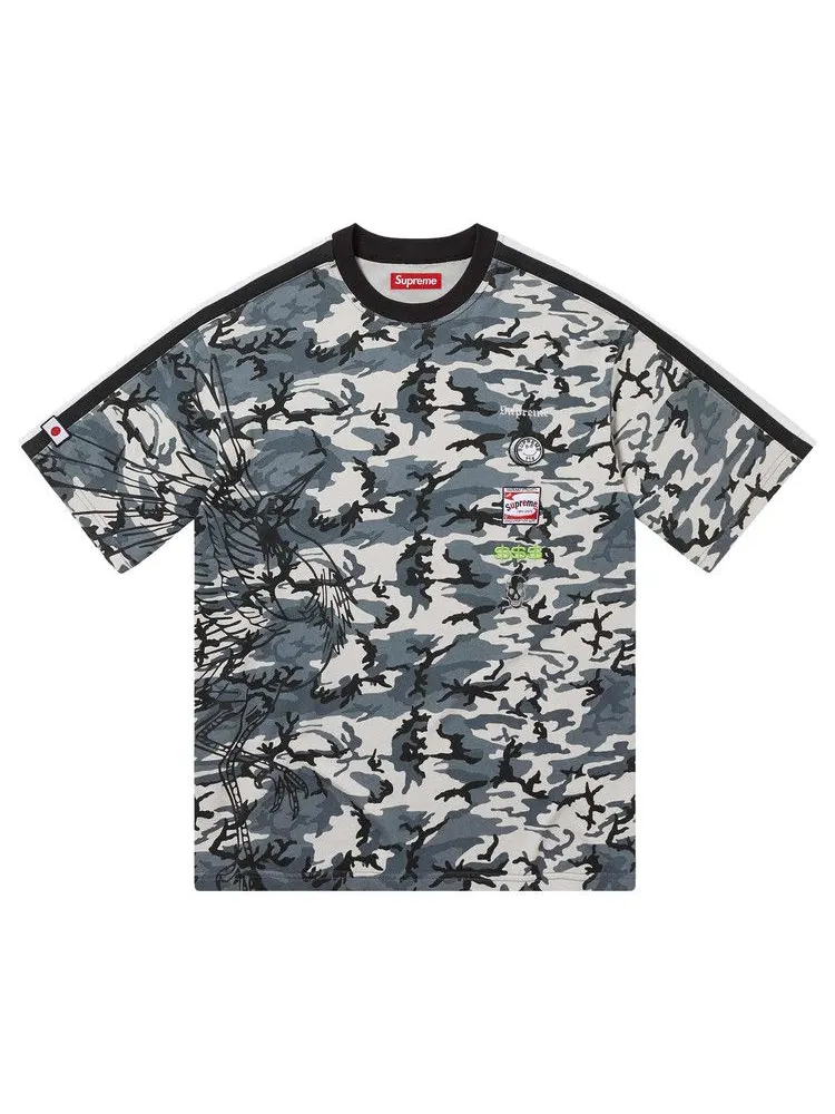 Топ Supreme Crane Short-Sleeve Top — изображение 1 из 3, черный