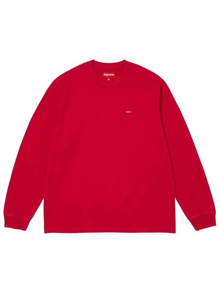 Футболка Supreme с длинными рукавами — изображение 1 из 1, красный