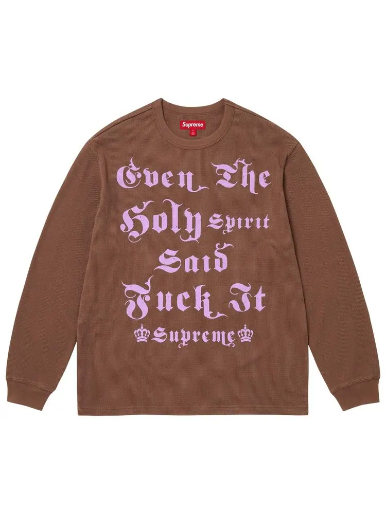 Футболка Supreme Angel Thermal — изображение 1 из 2, коричневый