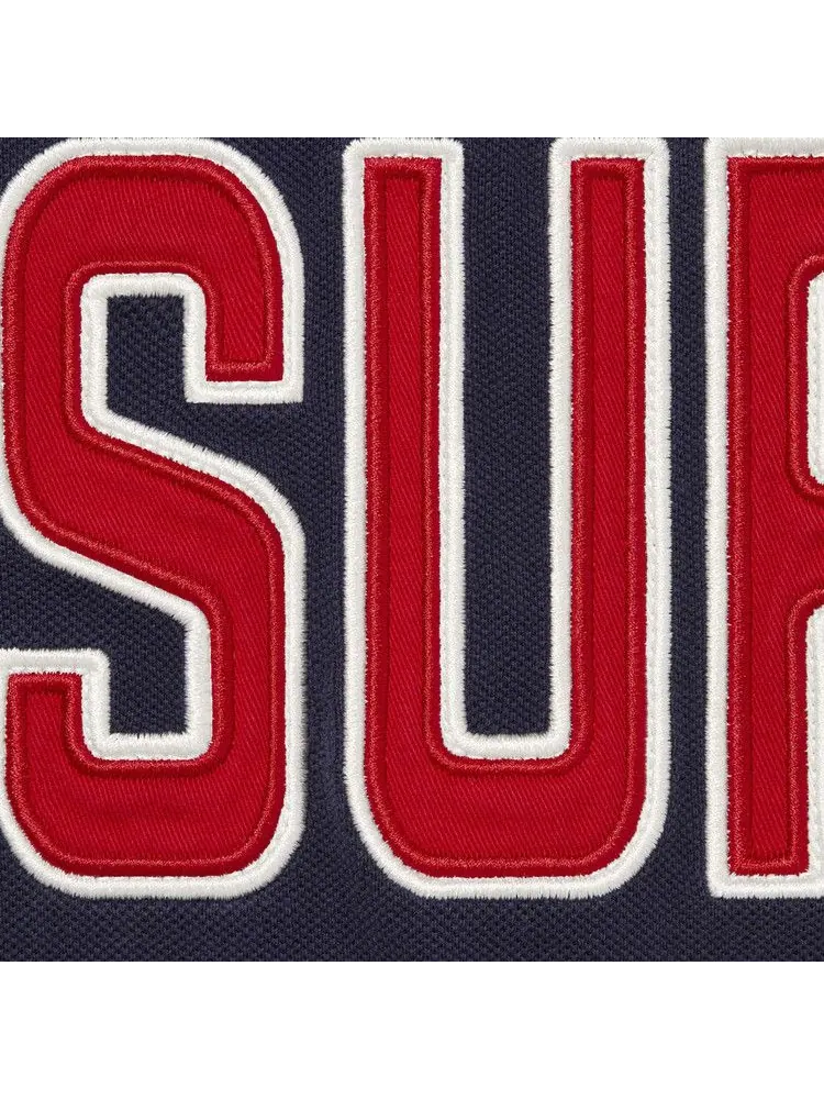 Поло Supreme Twill Appliqué Polo — изображение 2 из 2, темно-синий