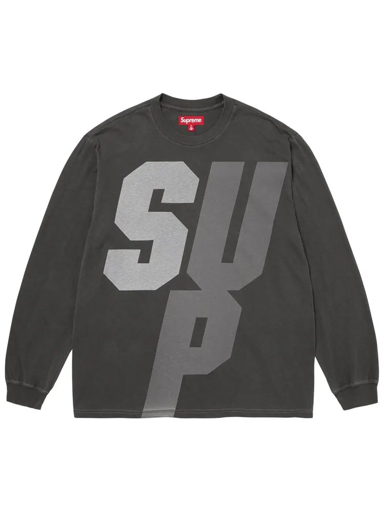 Светоотражающая футболка с длинными рукавами Supreme
