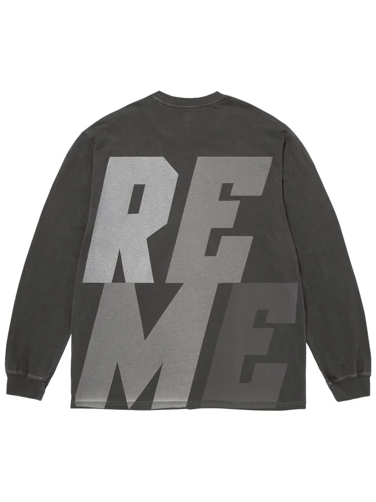 Светоотражающая футболка с длинными рукавами Supreme — изображение 2 из 2, черный