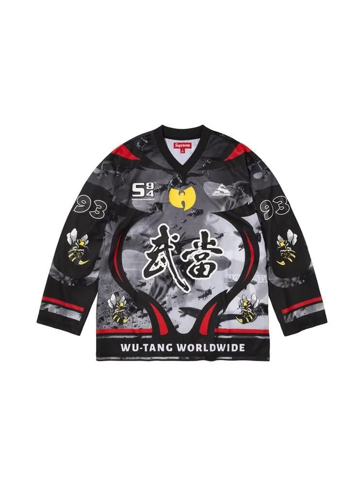Джерси Supreme x Wu-Tang Clan Hockey Jersey 'Black'