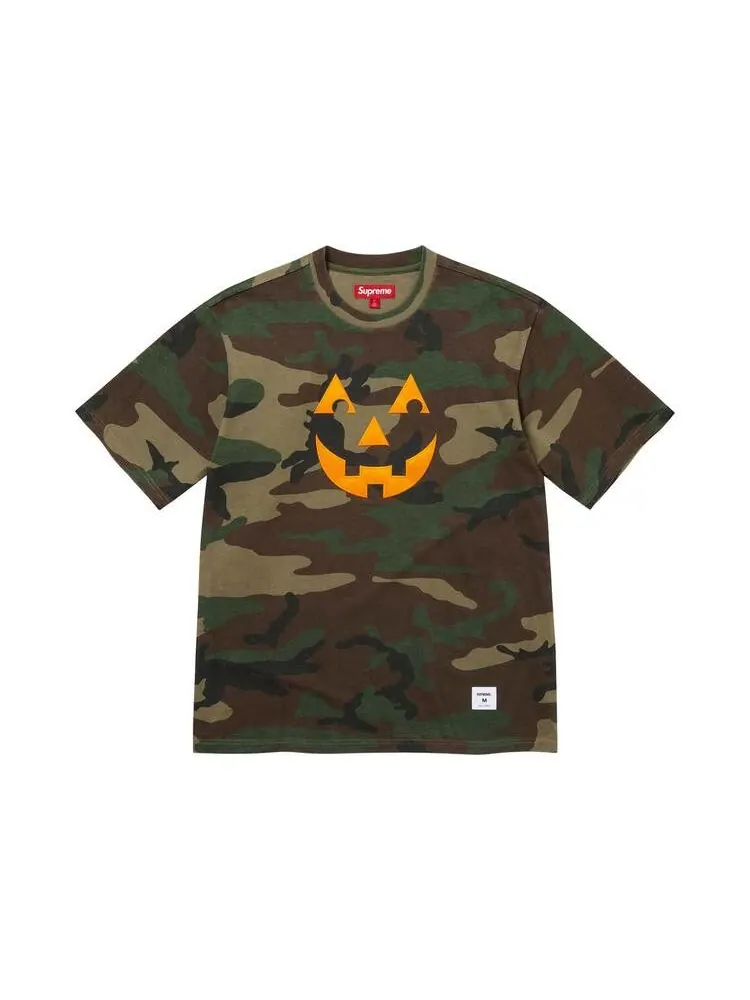 Топ Supreme Pumpkin Short-Sleeve Top 'Woodland Camo'